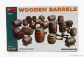 Miniart Accessories Wooden Barrels 1:148 /