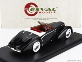 Esval model Delage D6-70 Cabriolet Letourneur & Marchand Open 1939 1:43 Black