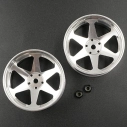 Spec D Plus Aluminum 7075 6 Spoke +8 Offset Drift disk pro 1/10, 2ks