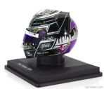 Spark-model Bell helmet Casco Helmet F1 Zhou Guanyu Team Stake Kick Sauber N 24 Season 2024 1:5 Black