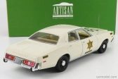 Greenlight Plymouth Fury Hazzard Police Hazzard County 1977 1:18 Bílá