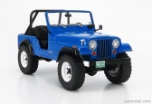 Greenlight Jeep Cj-5 Open 1972 - Mork & Mindy 1:18 Blue