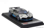 Looksmart Bugatti Divo 2018 1:43 Argent Lesklý - Stříbrný Karbon