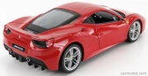 Bburago Ferrari 488 GTB 1:18 červená