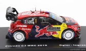 Edicola Citroen C3 Wrc Team Total Wrt N 1 Winner Rally Montecarlo 2019 S.ogier - J.ingrassia 1:43 Červená Modrá Žltá