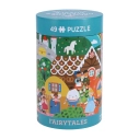 Petit Collage Puzzle Najdi rozdíl Pohádky 49 dílků