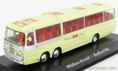 Edicola Bedford Val Plaxton Autobus 3-assi Panorama Coach Wallace Arnold 1967 1:72 Cream