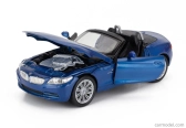 Newray BMW Z4 Spider Cabriolet Open 2009 1:24 Blue