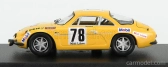 Trofeu Renault A110 Alpine N 78 Rally Criterium Des Cevennes 1969 B.wollek - M.grandrive 1:43 Žlutá