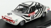 Trofeu Ford england Escort Mki N 66 Winner Montes Claros 1971 Francisco Santos 1:43 Bílá Černá