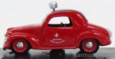 Brumm Fiat 500c Topolino Vigili Del Fuoco 1936 1:43 Red