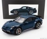 Norev Porsche 911 992 Dakar Coupe 2023 1:18 Fjord Blue Green
