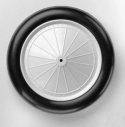 1/8 Koleso Oldtimer maketové 89mm (3,5
