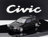 Lcd-model Honda Civic Sir Ii Eg6 Vtec 1993 1:43 Black
