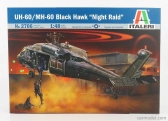 Italeri Sikorsky Uh-60 - Mh-60 Black Hawk Night Raid Helicopter Military 1979 1:48 /