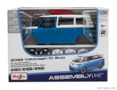 Maisto Volkswagen Id.buzz Minibus 2023 1:24 Svetlomodrá s bielou