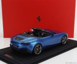 Bbr-models Ferrari Roma Spider Open 2020 - Con Vetrina - With Showcase 1:18 Blu Corsa - Modrá Met