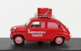 Brumm Fiat 600d Sadomasosex Taranto 1960 1:43, červená