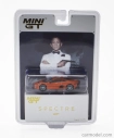Mini-gt Jaguar C-x75 2015 - 007 James Bond - Spectre - anglické blistrové balenie 1:64 Firesand Met