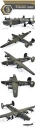 Model Kit lietadlo 12584 - USAAF B-24H Liberator "Zodiac" (1:72)