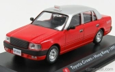 Edicola Toyota Crown Taxi Hong-kong 1995 1:43 Červená Stříbrná