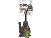 Prívesok na batožinu LEGO - Star Wars Mandalorian a Baby Yoda