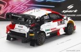 Spark-model Toyota Yaris Gr Rally1 Team Toyota Gazoo Racing Wrt N 4 3rd Rally Sweden 2022 E.lappi - J.ferm 1:43 Bílá Černá Červená