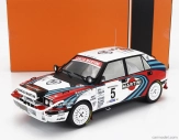 Ixo-models Lancia Delta Integrale 16v Martini (night Version) N 5 2nd Rally Safari 1990 Juha Kankkunen - Juha Piironen 1:18 Bílá Modrá Červená