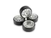 Traxxas kolo 2.0", disk Mesh saténový, pneu Pro-Trax (2 páry)