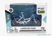 Golden wheel models Bicicletta Lady Classic Bicycle 1:10 Modrá Bílá