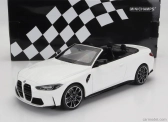 Minichamps BMW radu 4 M4 (g83) Cabriolet 2020 1:18 Biela