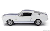 Kk-scale Ford usa Mustang Shelby Gt500 Eleanor Coupe 1967 1:12 White Blue
