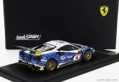Looksmart Ferrari 488 Gt3 Evo 3.9l Turbo V8 Hella Pagid Racing One Gmbh Team N 14 24h Nurburgring 2022 Jeroen Bleekemolen - Christian Kohlhaas - Nick Foster - Jules Szymkowiak 1:43 Modrá Bílá