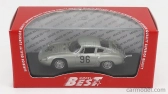 Best-model Porsche 356 Carrera Abarth N 96 Targa Florio 1961 Linge - Von Hanstein 1:43 Silver