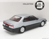 Triple9 Alfa romeo 164 Q4 1994 - Tmavočervený interiér 1:18 Strieborná šedá