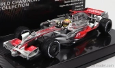 Minichamps Mclaren F1  Mp4/23 Team Vodafone Mclaren Mercedes N 22 World Champion Season 2008 Lewis Hamilton 1:43 Silver Red