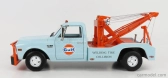 Greenlight Chevrolet C-30 Pick-up Gulf Odtahový vůz 1969 1:18, světle modrá