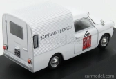 Edicola Autobianchi Bianchina Furgoncino Van Servizio Tecnico Rovnaký 1970 1:43 Biela