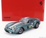 Kyosho Ferrari 250 Gto Coupe N 24 12h Sebring 1962 Philip Hill - Olivier Gendebien 1:18 Modrá