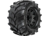 Kolesá Pro-Line 2,8", pneumatiky Masher, čierny disk Raid H12 (2)