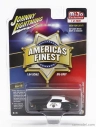 Johnny lightning Chevrolet Camaro Highway Patrol Police Coupe 1970 1:64 čierna biela