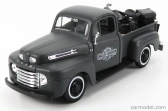 Maisto Ford USA F-1 Pick-up Custom USA Harley-Davidson 1948 + Motorcycle Harley Davidson Wla Flathead 1942 1:24 Matt Grey