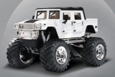 Mini RC Monster Truck, biela