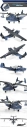Model Kit lietadlo 12586 - USN PBM-5A MARINER (1:72)
