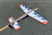 Stick plane - Extra 260 Modrá