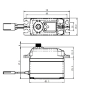 SV-1271SG HI VOLT digitálne servo