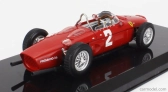 ROZBALENÉ – Edicola Ferrari F1 156 N 2 World Champion Season 1961 Phil Hill – s vitrínou – 1:24 červená