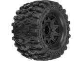 Kolesá Pro-Line 2,8", pneumatiky Hyrax, čierny disk Raid H12 (2)