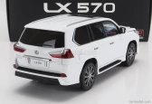 Lcd-model Lexus Lx570 2022 1:18 Bílá