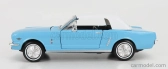 Motor-max Ford usa Mustang Convertible Spider 1967 - 007 James Bond - Thunderball - Operazione Tuono 1:24 Světle Modrá Bílá